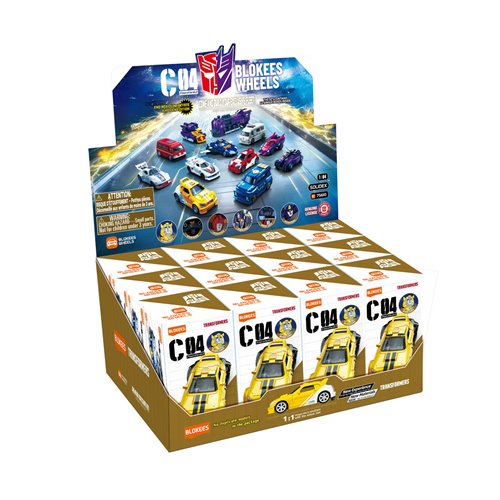 Blokees: Transformers Wheels C04 Heart of the Ark Blokees Blind Box Model Kit Display of 12