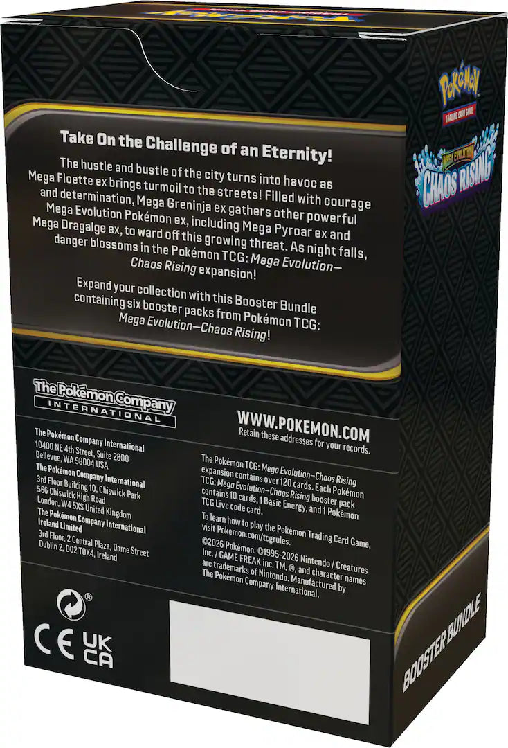 Pokémon - Trading Card Game: Mega Evolution - Chaos Rising Booster Bundle