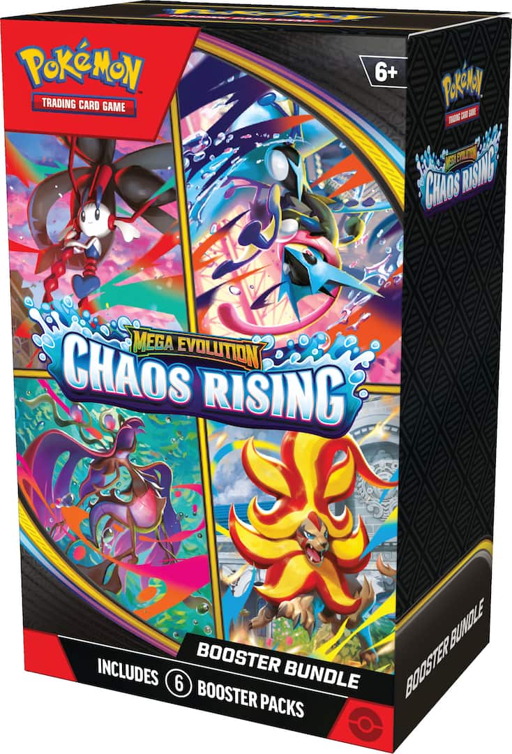 Pokémon - Trading Card Game: Mega Evolution - Chaos Rising Booster Bundle