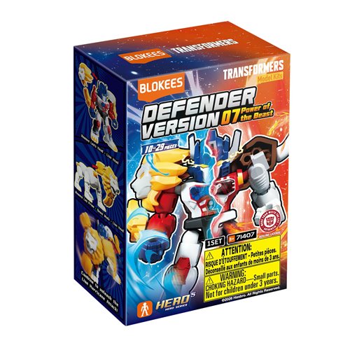 Blokees: Transformers Defender Version Wave 7 Power of the Beast Mini Model Kit Display Case of 12