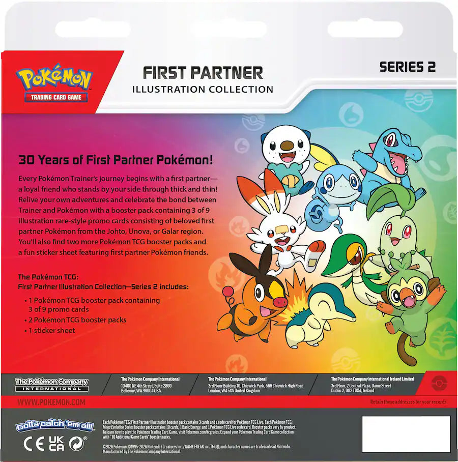 Pokémon - Trading Card Game: First Partner Illustration Collection - Series 2