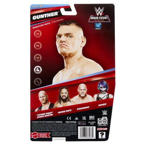 Mattel: WWE Main Event Series Figure Series 167 Gunther