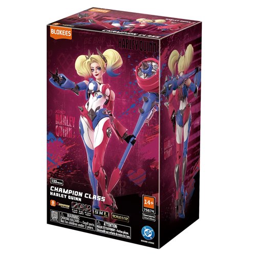 Blokees: DC Harley Quinn Champion Class CC04 Model Kit