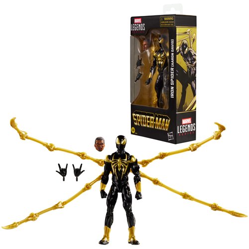 Hasbro: Spider-Man Marvel Legends Series Iron Spider (Aaron Davis) 6-Inch Action Figure