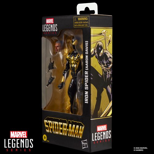Hasbro: Spider-Man Marvel Legends Series Iron Spider (Aaron Davis) 6-Inch Action Figure