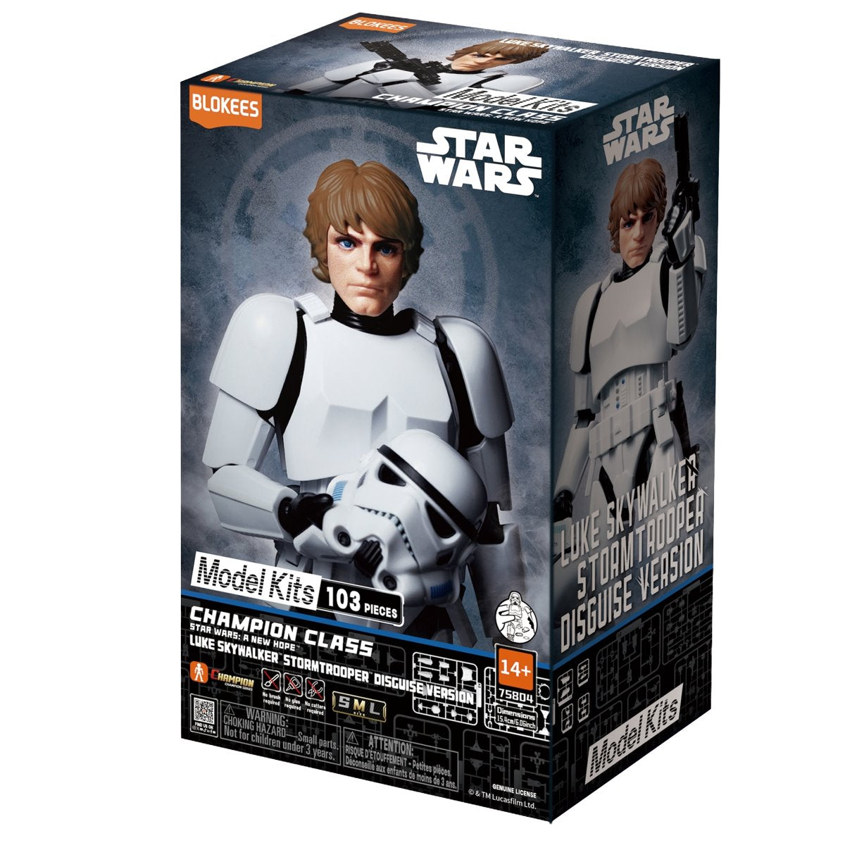 Blokees: Star Wars: A New Hope Luke Skywalker Stormtrooper Disguise Model Kit