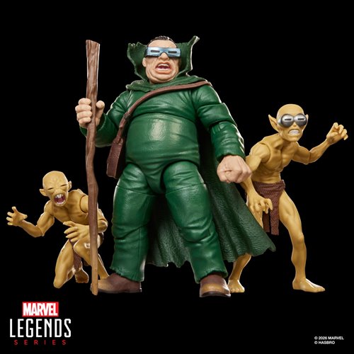 Hasbro: Marvel Legends Fantastic Four Mole Man & Moloids 6-Inch Action Figures