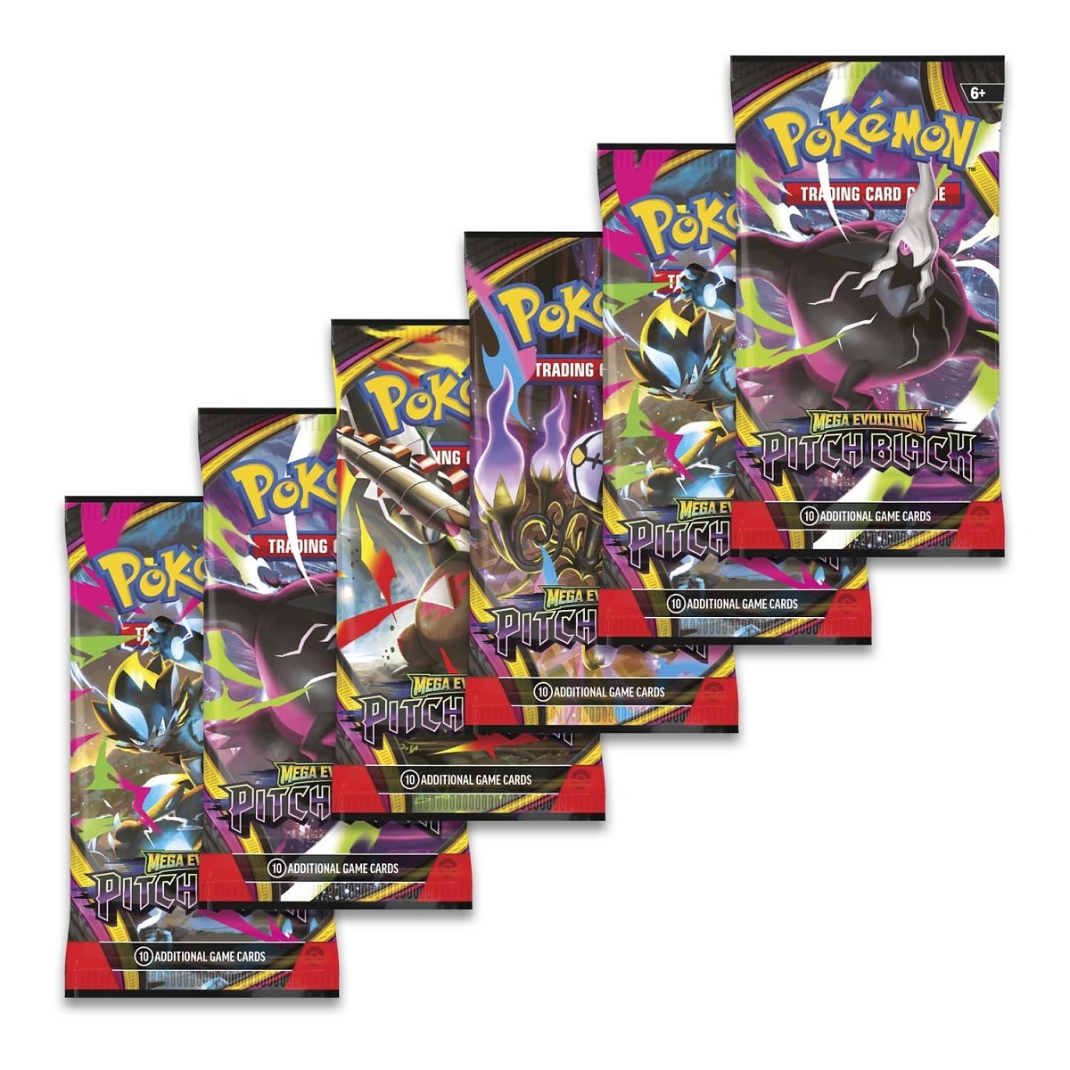 Pokémon - Trading Card Game: Mega Evolution - Pitch Black Booster Bundle