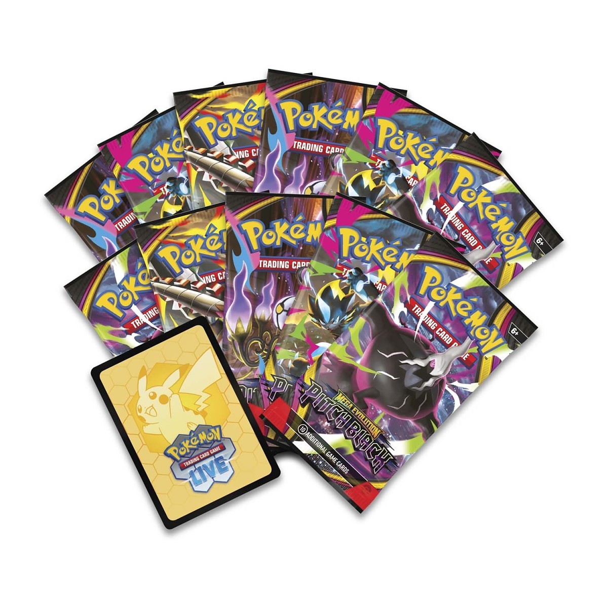 Pokémon - Trading Card Game: Mega Evolution - Pitch Black Elite Trainer Box