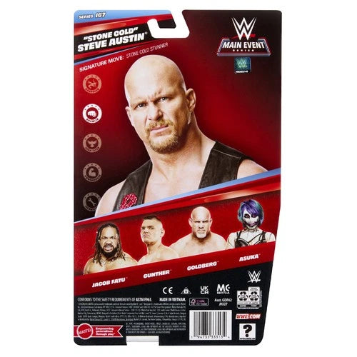 Mattel: WWE Main Event Series Figure Series 167 Stone Cold Steve Austin