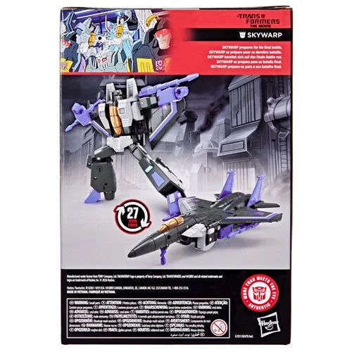 Hasbro: Transformers Studio Series 86 Voyager Class Transformers: The Movie Skywarp