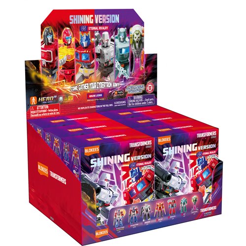 Blokees: Transformers Shining Version 5 Eternal Rivalry SV05 Blokees Model Kit Case of 6