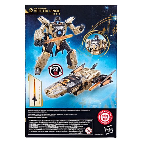 Hasbro: Transformers Age of the Primes Voyager Class The Thirteen Vector Prime