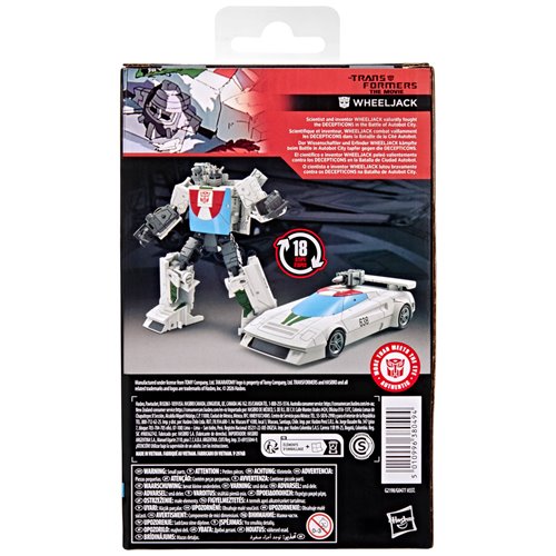 Hasbro: Transformers Studio Series 86 Deluxe Class Transformers: The Movie Wheeljack